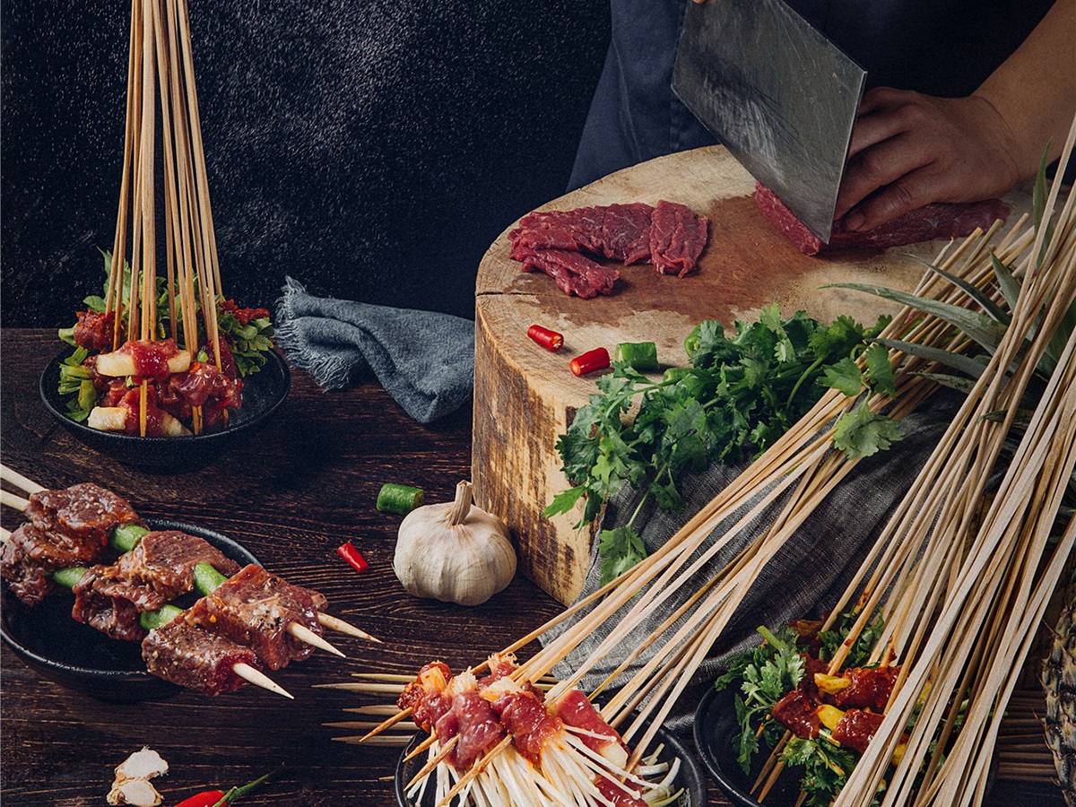 串串香加盟中门店的“网红菜”